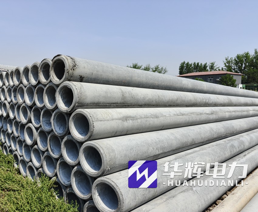 运河12米水泥电线杆